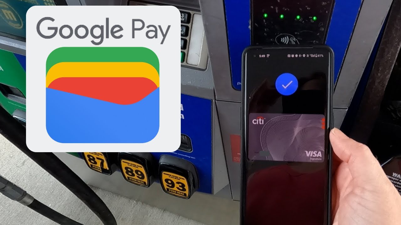 Как оплатить бензин через Google Pay (даже на старых колонках!)