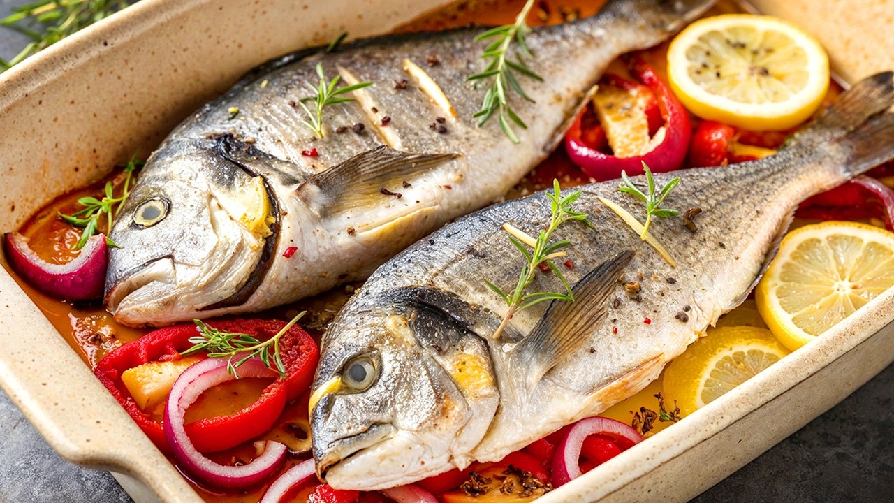 I taught all my friends how to cook this fish! Better than salmon! Sea bream!