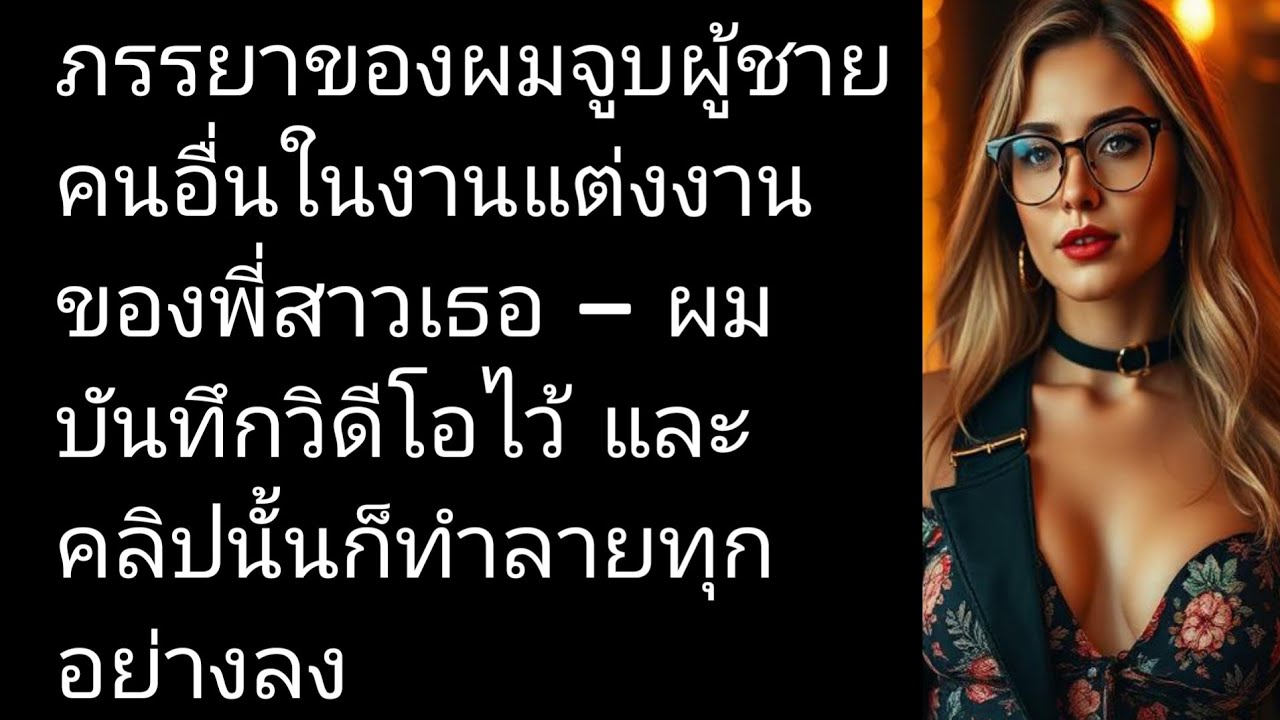 ภรรยาของผมจูบผู้ชายคนอื่นในงานแต่งงานของพี่สาวเธอ — ผมบันทึกวิดีโอไว้ และคลิปนั้นก็ทำลายทุกอย่างลง
