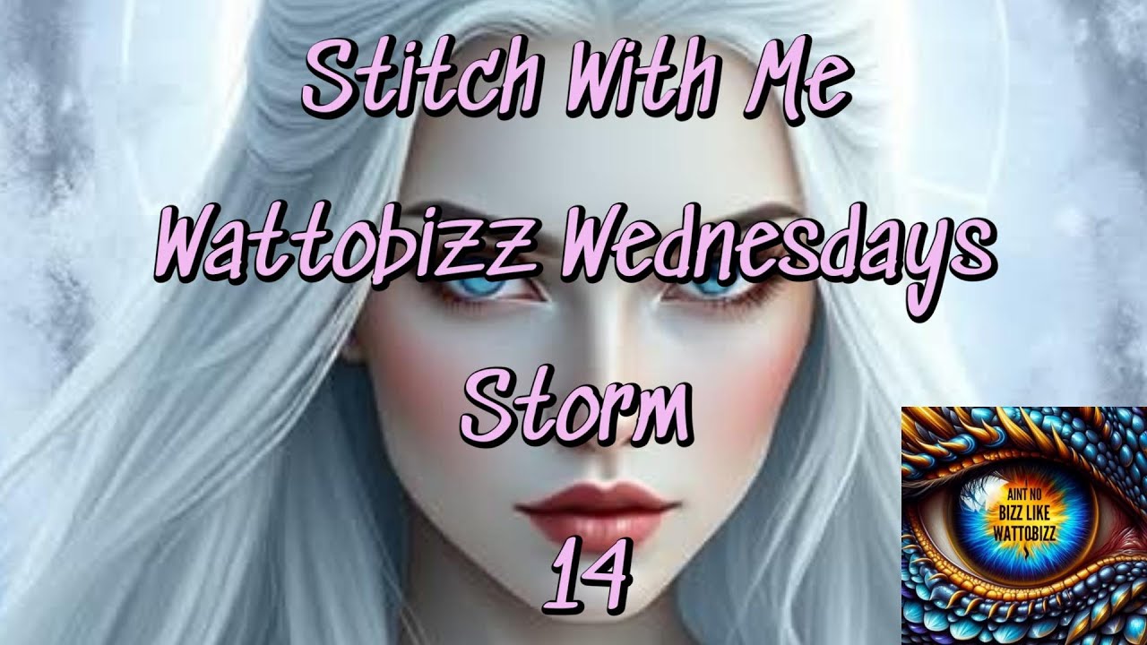 Stitchy Wednesday14 #flosstube  #pointdecroix #unboxing #embroidery #crosstitch  #stampedcrossstitch