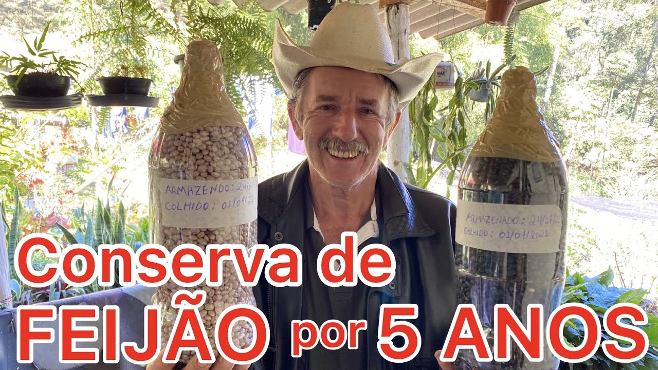 🔴 Como armazenar feijão em garrafa [faça você mesmo]🔴