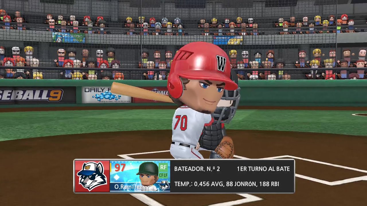 Baseball 9 - Home Run Contest: 🇲🇽⚾ O.Ramírez ⚾🇲🇽 #baseball9 #baseball9gameplay #homeruncontest 