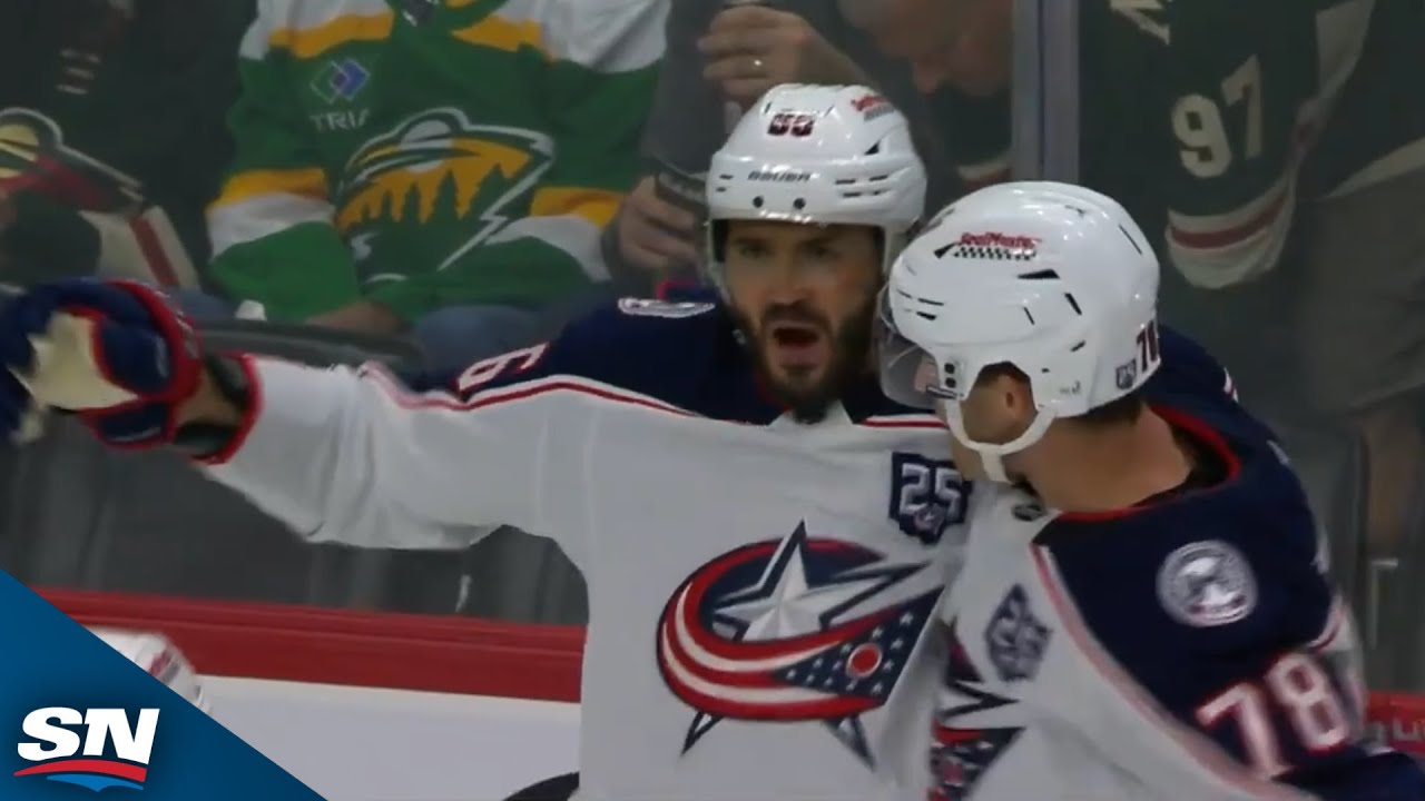 Blue Jackets' Kirill Marchenko Nets Fourth Career Hat Trick