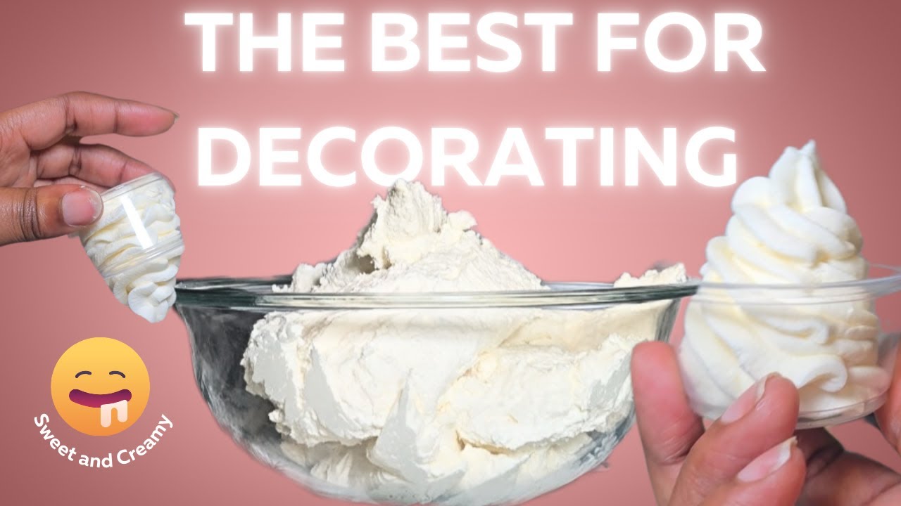 How to Make the BEST Stabilized Whipped Icing for Cake Decorating | Easy Recipe with Instant Pudding