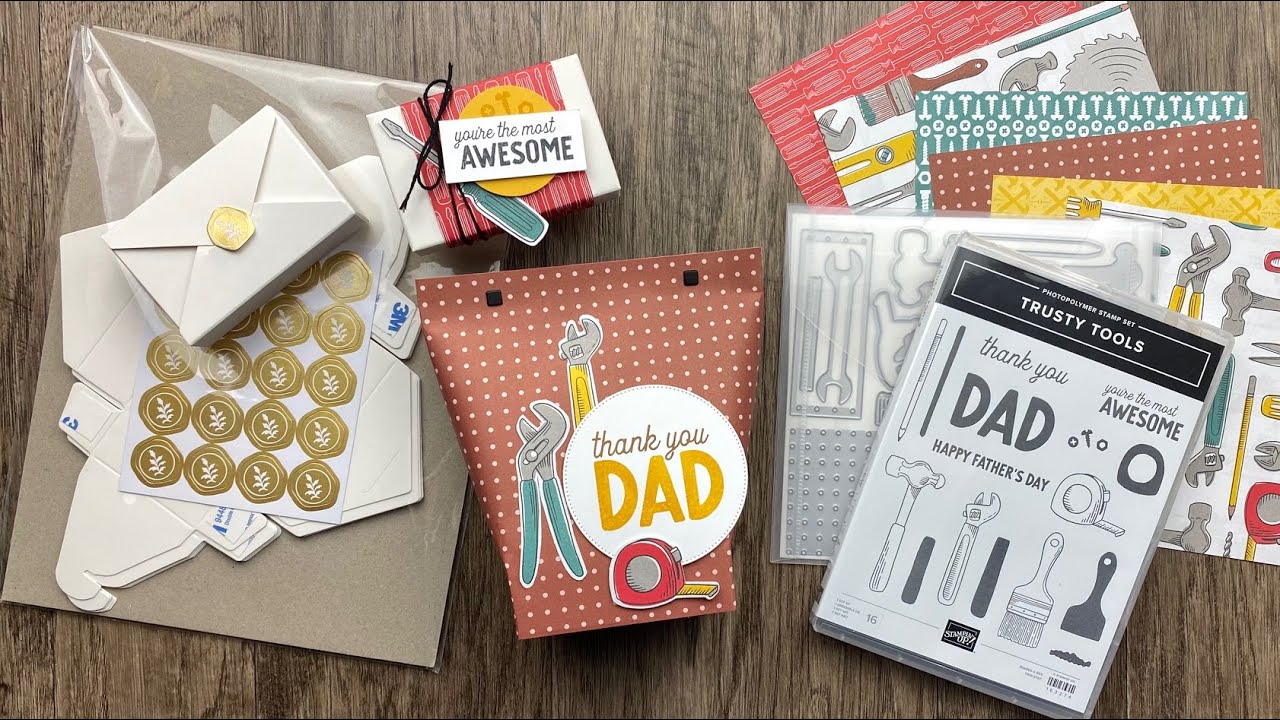 12 Days of Christmas: Day 6 Gift | Stampin’ Up! Trusty Tools Treat Bag | Mini Catalog Sneak Peek