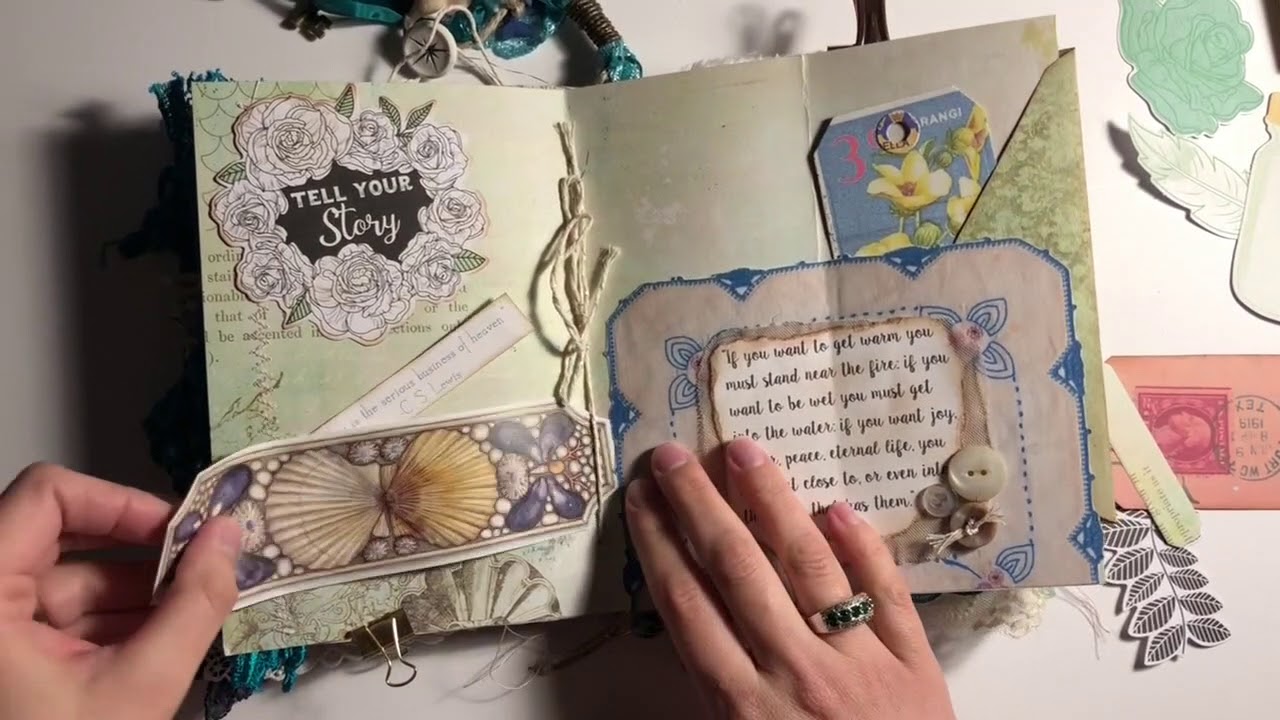 Junk Journal with me: Journaling Joy.