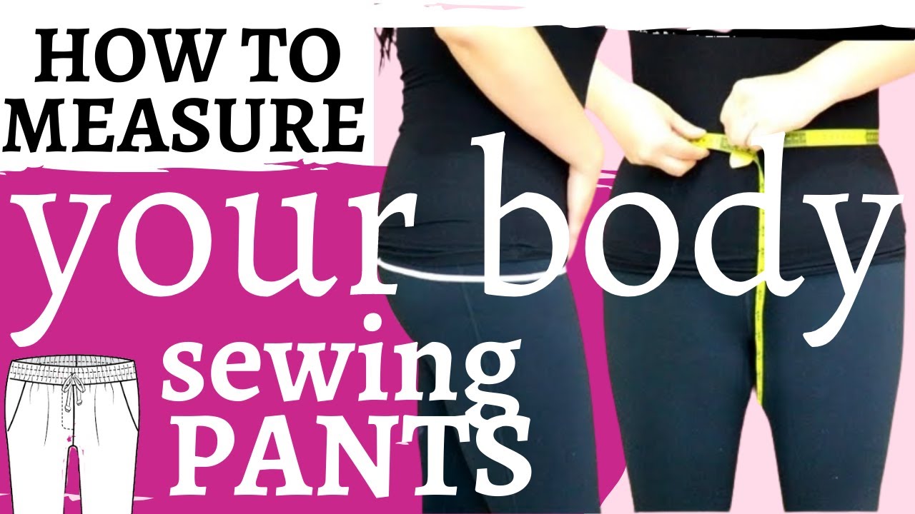 How to measure: your Body & Pattern.  Crotch length & depth. Let's sew easy pants.  Ep 3.