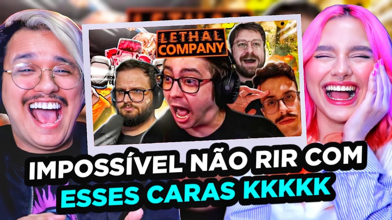 Esse jogo KKKKKK ALANZOKA jogando Lethal Company com os AMIGOS!