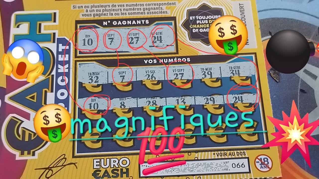 Grattage FDJ 🤑💰🤑magnifique cash pocket🤑🤑🤑🤑