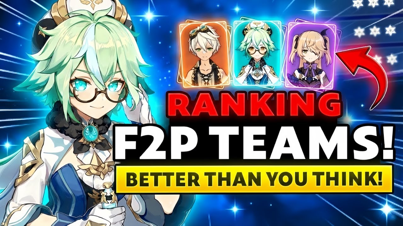 Best F2P Teams Every Player MUST Build in 2026 | Clear Abyss Easily (Genshin Impact)