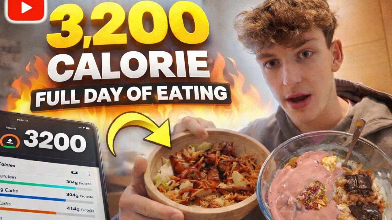 Grow Bag #11 - Rest Day FULL DAY OF EATING | Eating to Recover & GROW | 3200 CALORIES