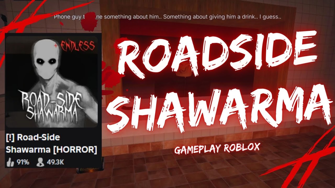 Roadside Shawarma Gameplay With Random Players|| Part 1 || #roblox #robloxhorrorexperience 