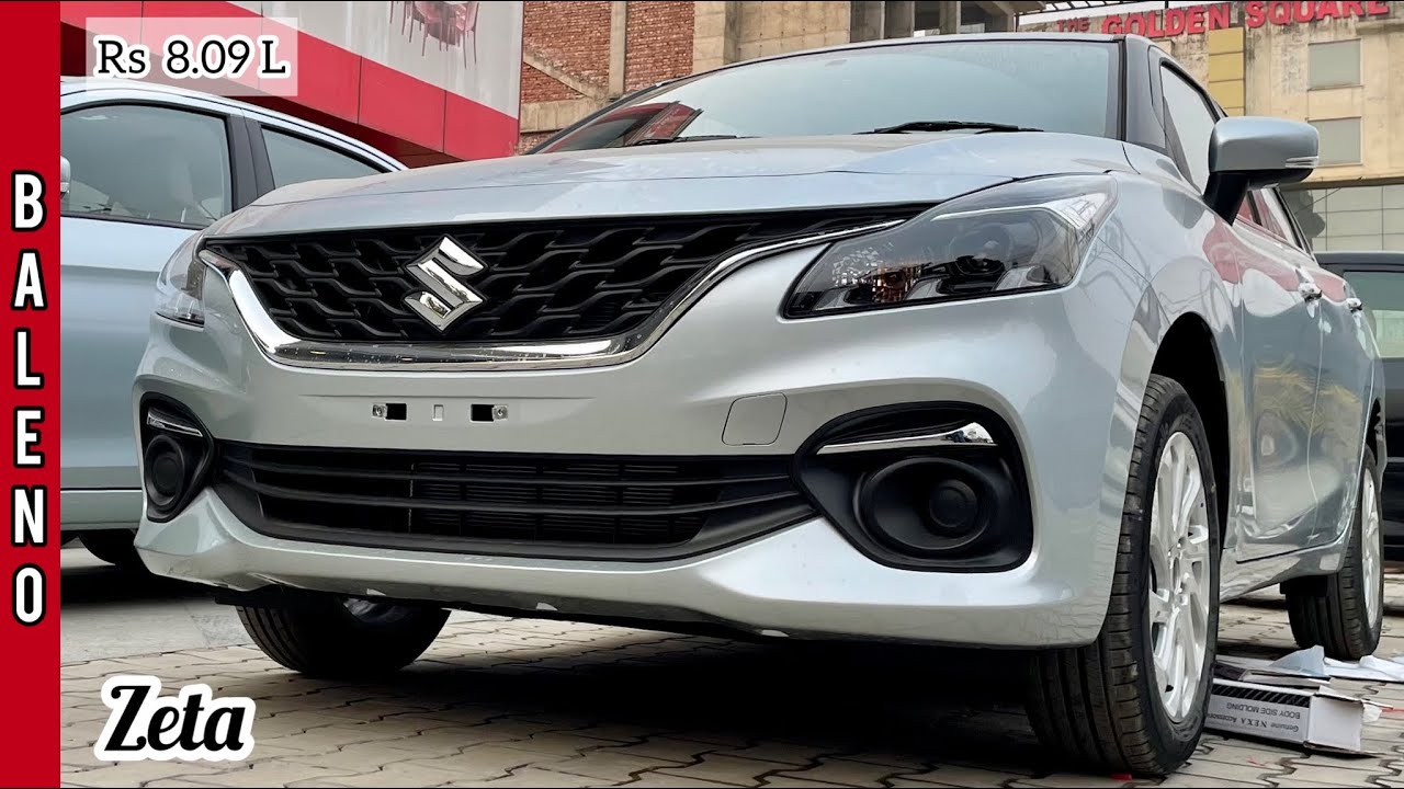 New Maruti Suzuki Baleno 2022 🔥 Baleno Zeta - Rs 8.09L | Most Detailed Walkaround Video!