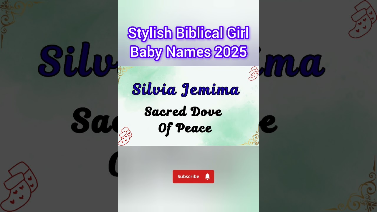 Unique Christian Biblical Baby Girl Names ,✝️ Rare, Stylish Names with Beautiful Meanings#girl#baby