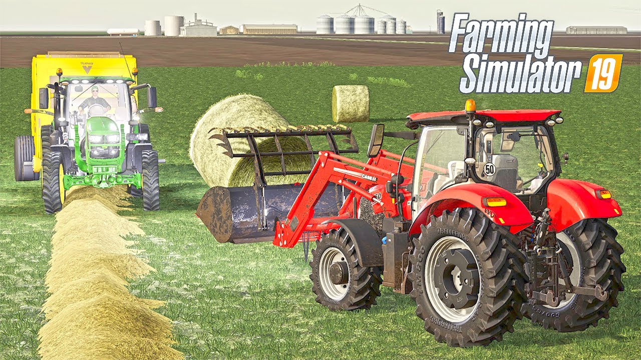 PLANTING CORN AND MOVING BALES WITH AUSTIN - NEBRASKA LANDS SEASONS FS19 (ROLEPLAY)