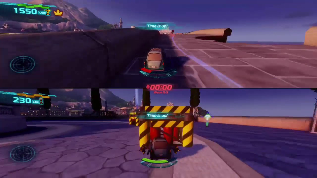 Cars 2 The Video Game | Young Professor Z and Professor Z - Italy Hunter mode on Hard mode |