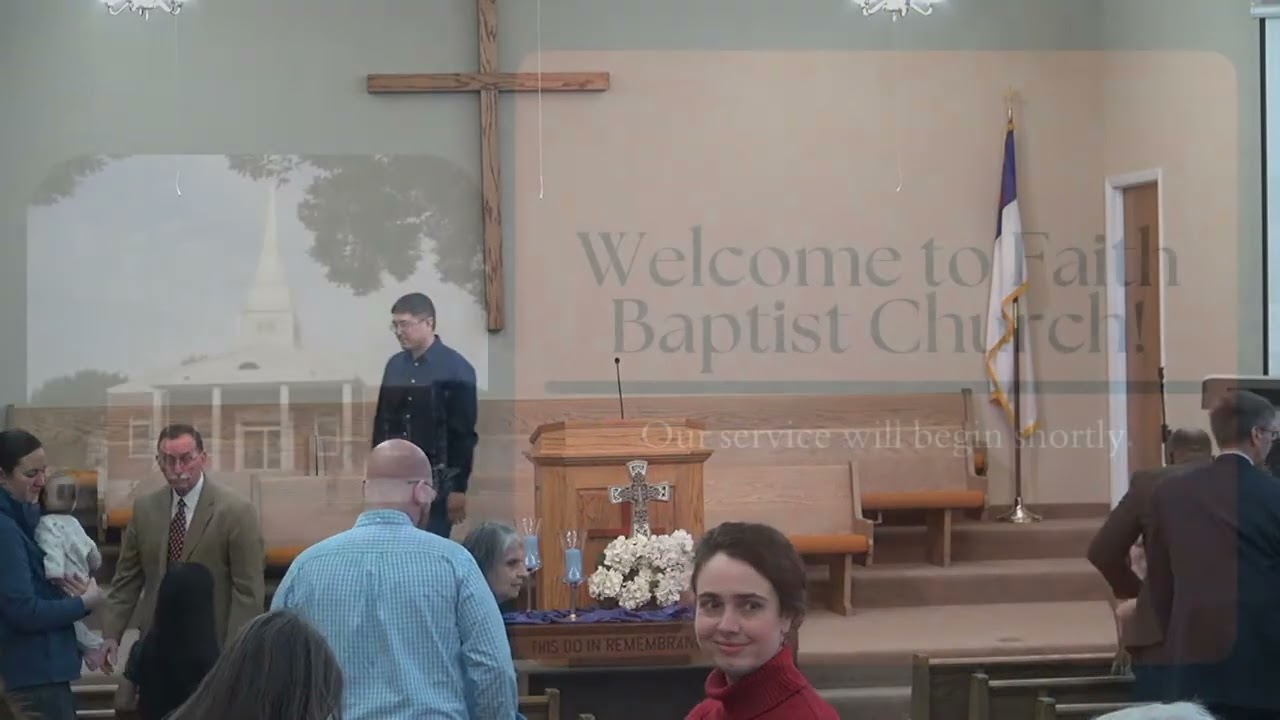 Faith Baptist Church (Iowa City, IA) Sunday Morning Service - March 8th, 2026