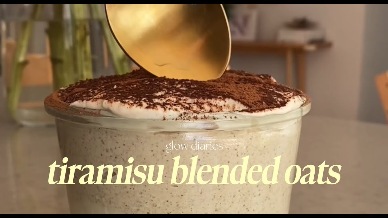 Tiramisu Blended Oats ☕️: https://glow-diaries.com/tiramisu-blended-oats