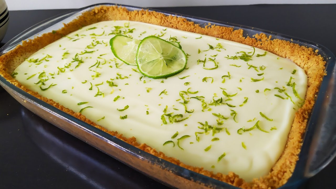 COMO FAZER TORTA DE LIMÃO MAIS FÁCIL QUE VOCÊ JÁ VIU 🍋
