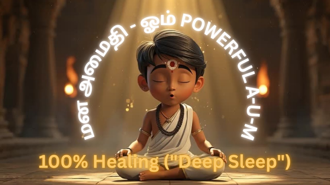 Powerful OM Chanting (1 Hour) | Remove Negative Energy | 108 Times Meditation | ஓம் மந்திரம்