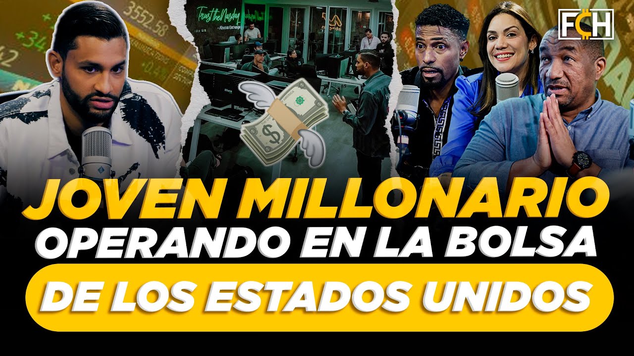 Se ha vuelto millonario en la bolsa de valores en los Estados Unidos.