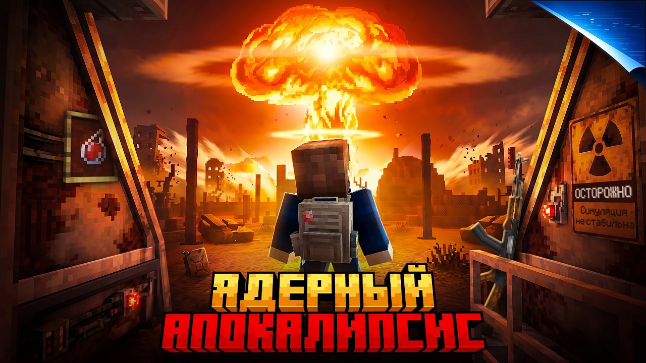 I SURVIVED A NUCLEAR APOCALYPSE SIMULATION IN MINECRAFT!