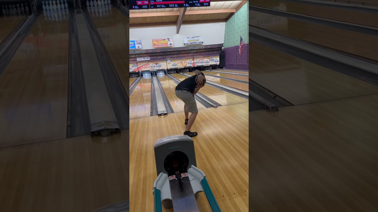 1 board challenge.. #electronicmusic #bowling #turbogrips #stormnation