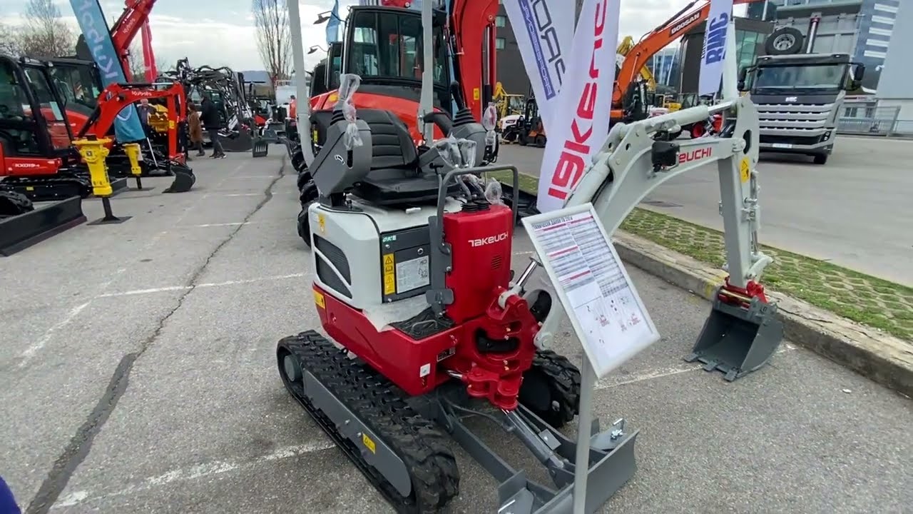 2023 Takeuchi TB210R Walkaround Atest Expo 2023 IEC
