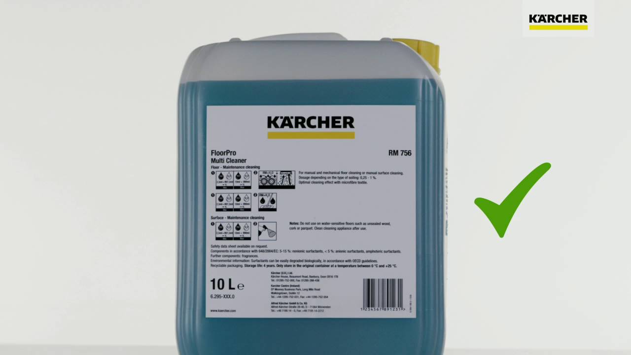 Универсальное чистящее средство Karcher Prof FloorPro MultiCleaner