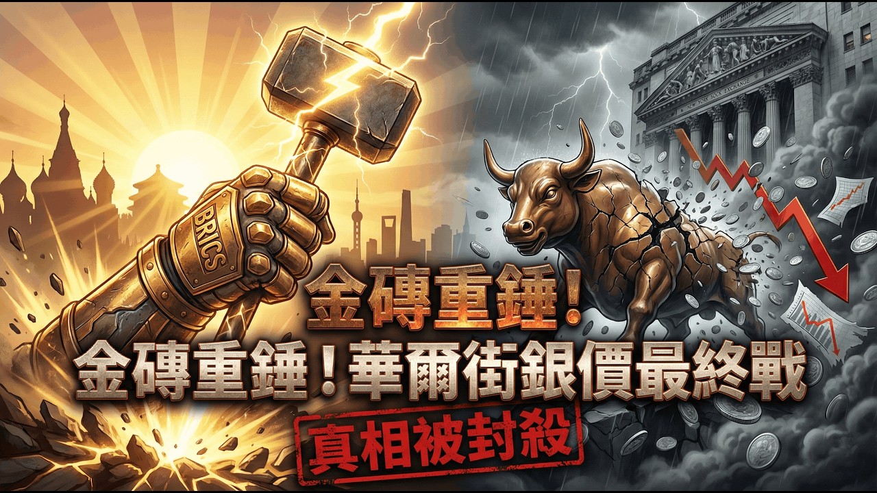 金磚國家重錘出擊，華爾街發動「最後的銀價戰爭」！真相被媒體封殺！#貨幣戰爭 #美元崩潰 #金磚新體系 #實體白銀 #地緣政治投資