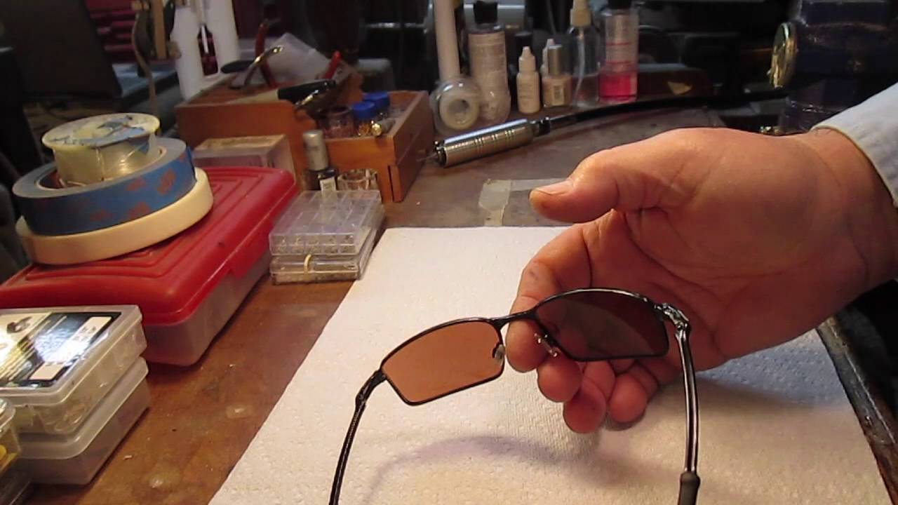 Oakley Spring Hinge Repair and Upgrade