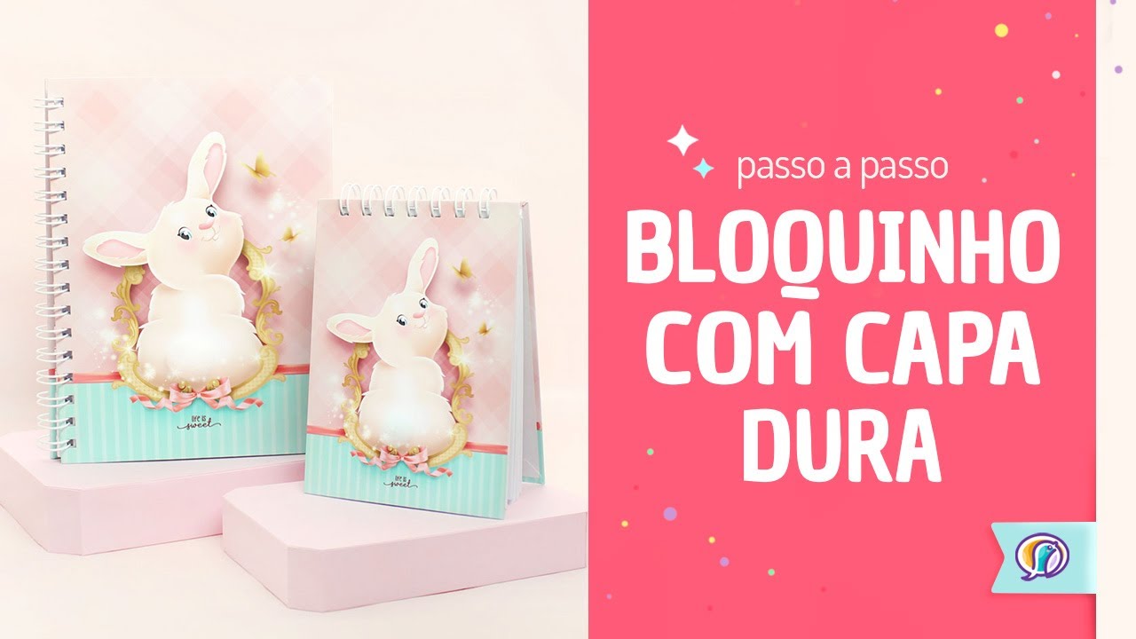 CAPA DE CADERNO | Como fazer? Passo a passo completo para fazer capa dura para encadernação