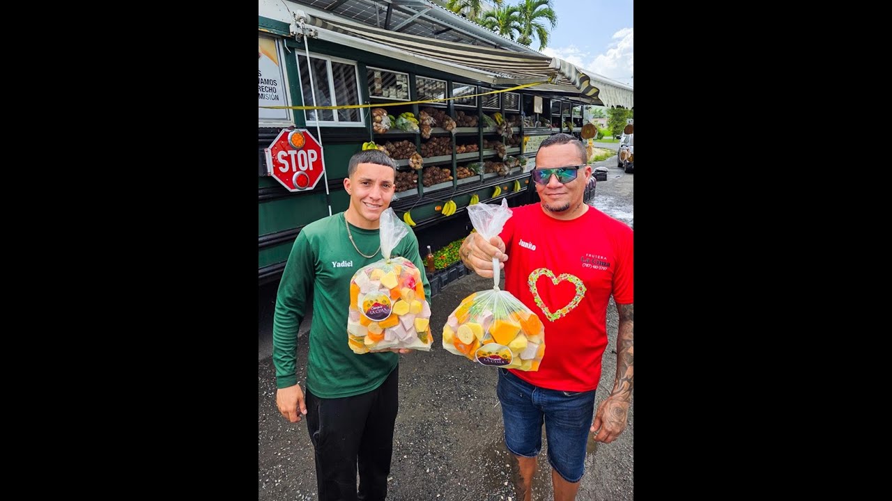 Bolsones Pal Sancocho 💰🍅🫑 To Picaito.. 4 lb o 8lb ❤️🇵🇷 Padre e Hijo Convierten Guagua Escolar en Pl