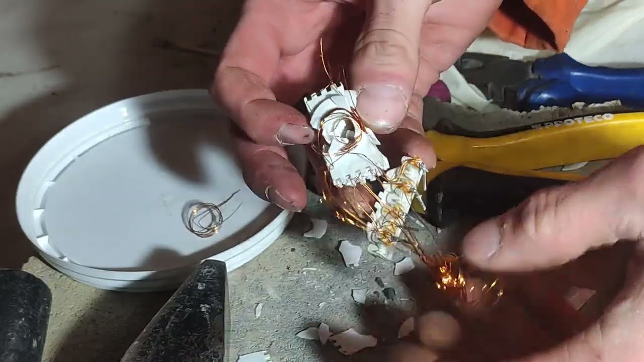 TRANSFORMATOR - Szybka metoda jak wyciągnąć MIEDŹ