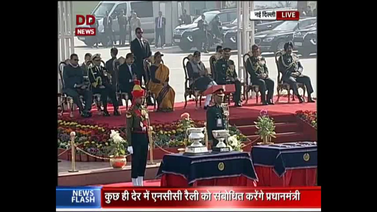 ALL INDIA Best Cadet in NCC Naval Jr Wing Anamika Sharma 2017-18