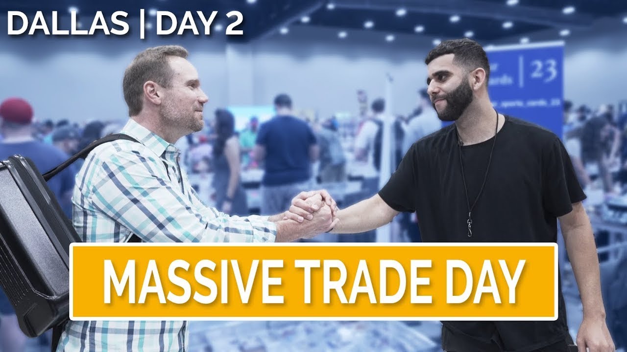 🔥 MASSIVE TRADE DAY 🔥 Dallas Card Show (Part 2)