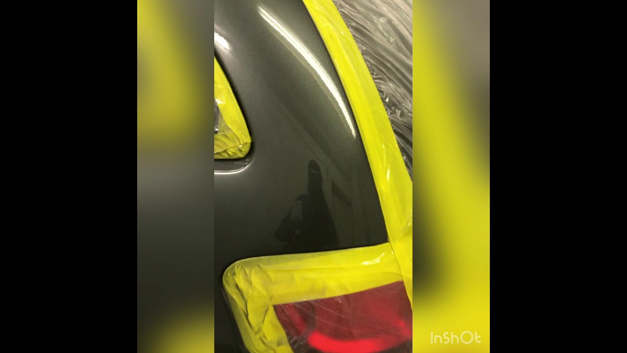Citroen clear coat spray like mirror