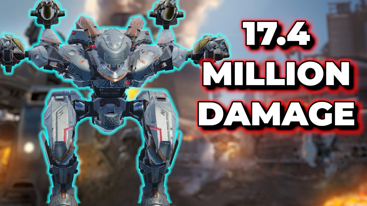 WR - 17.4 Million Damage Game - Beacon Rush Gameplay | War Robots