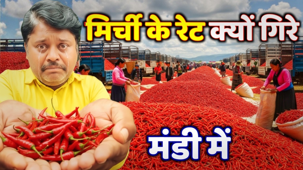 🌶 Asia की  Biggest Chilli Market |Warangal Mandi से China तक | कैसे Possible है?