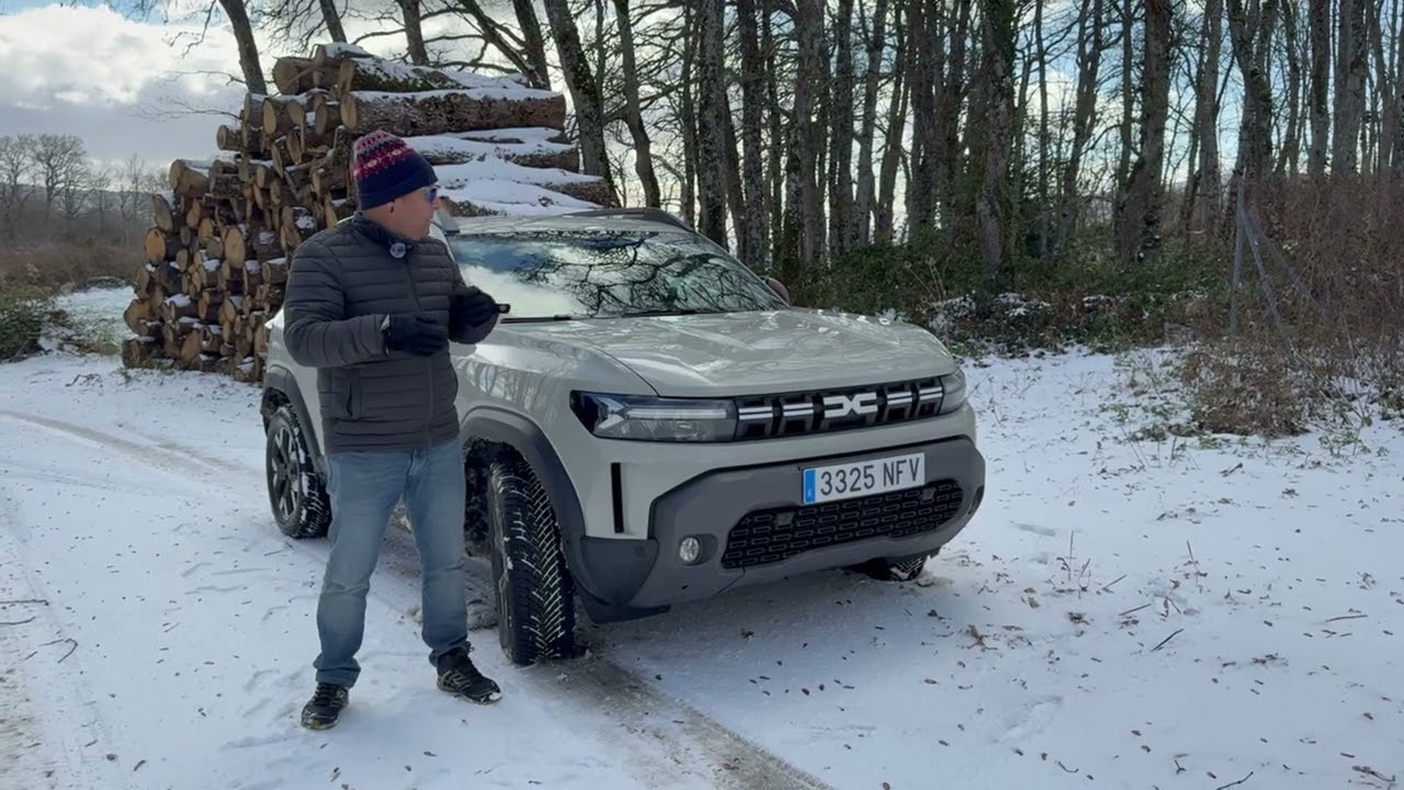 Dacia Duster 4x4. prueba en nieve.