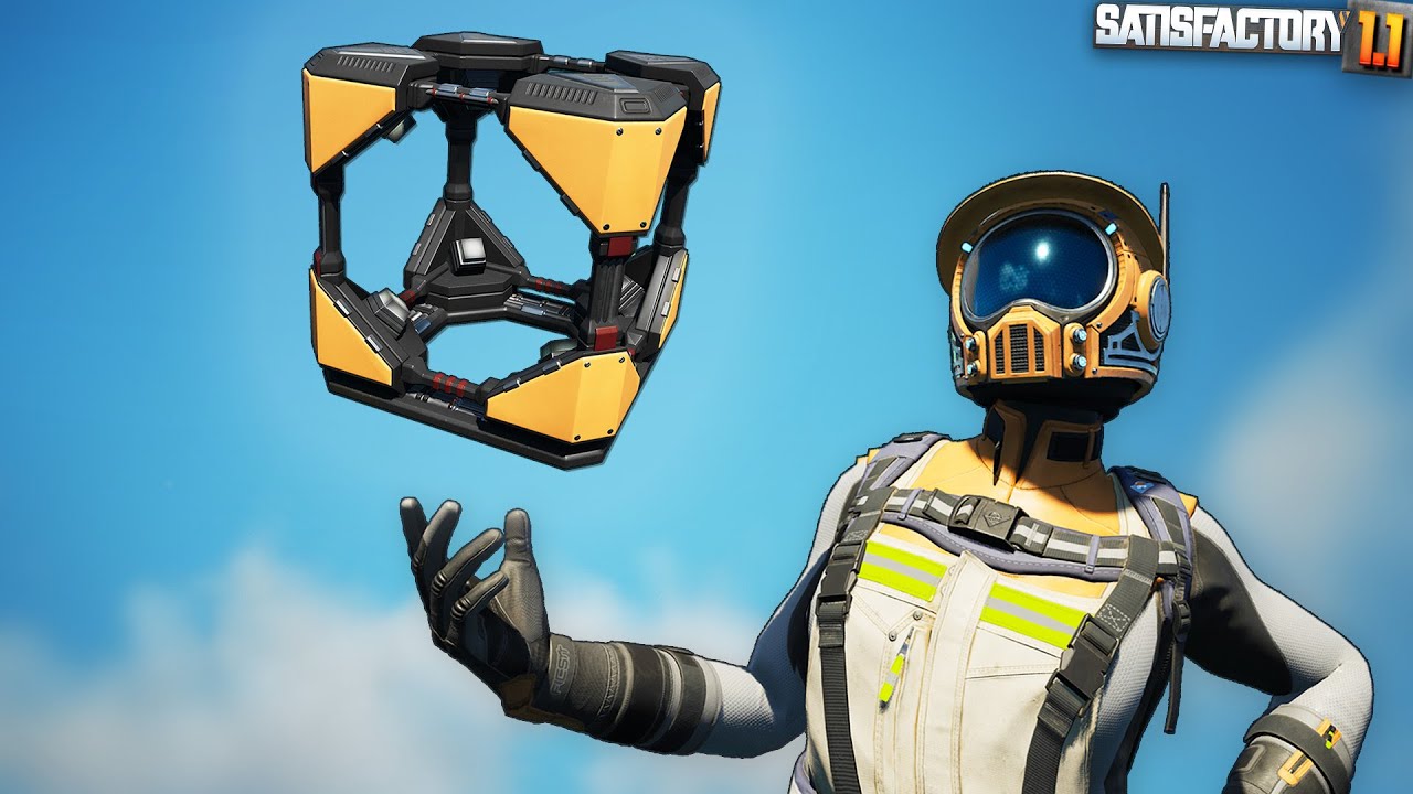 It Took 750 Hours to Build this Cube - Satisfactory 1.1