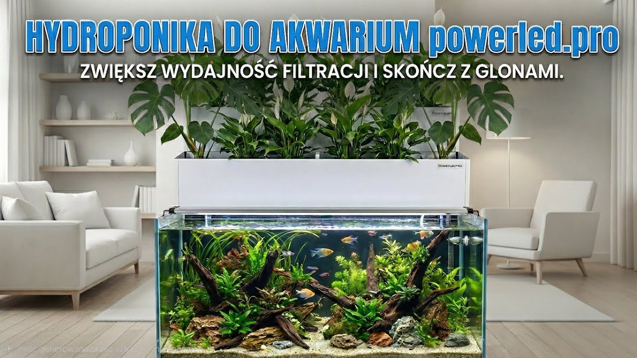 Hydroponika do akwarium  powerled.pro
