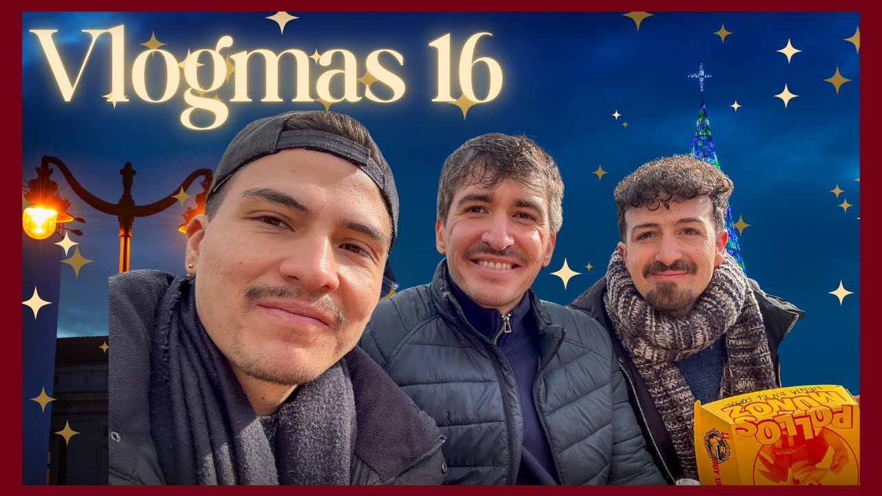 Paseo por el mercadillo navideño de Nuevos Ministerios 🎄✨ | VLOGMAS 16