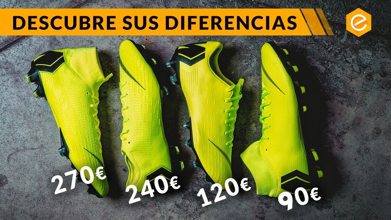 NIKE MERCURIAL TODAS las GAMAS y PRECIOS