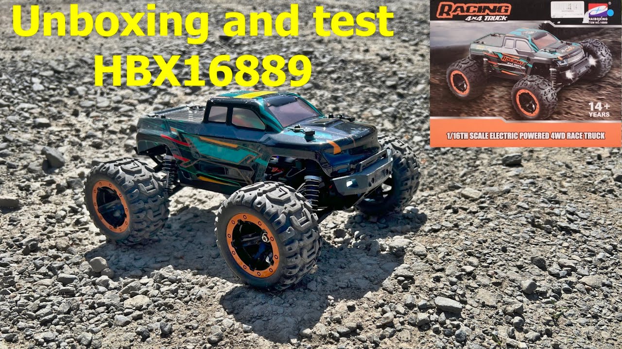 Unboxing and test RTR HBX16889