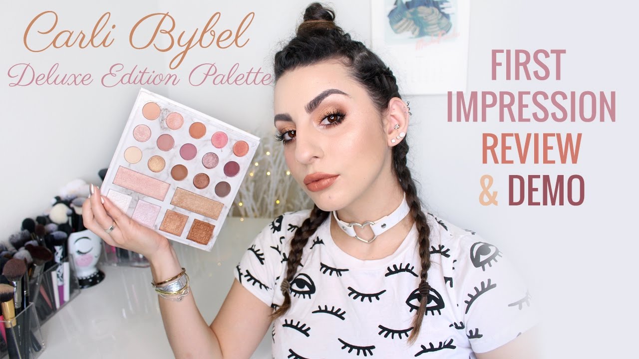 Carli Bybel Deluxe Edition Palette: Review & Demo!