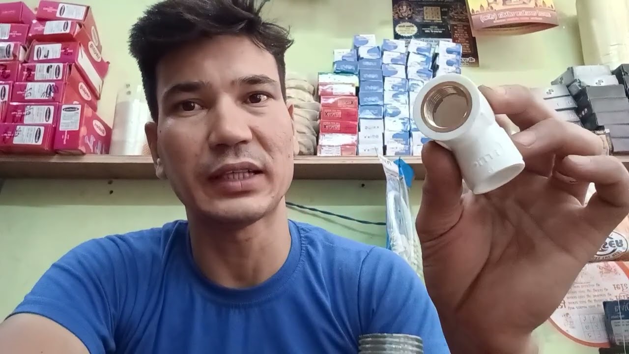 UPVC, CPVC, GI, Pipe and Fittings or nipple, paani ke fittings ka pura samaan uplabdh hai.