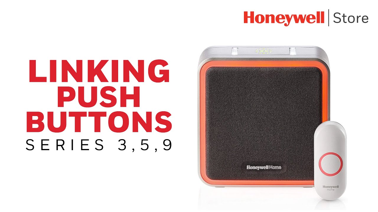 Связывание кнопок с беспроводными дверными звонками Honeywell Home серий 3, 5 и 9