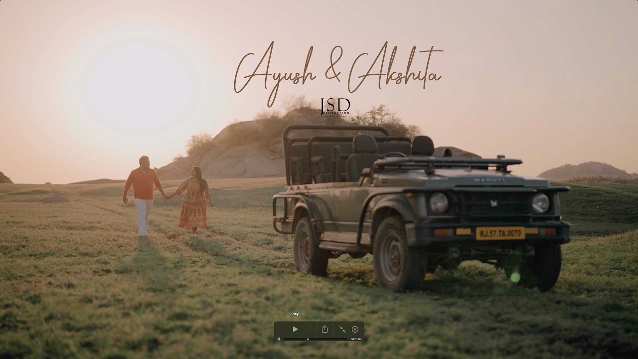Jawai - Udaipur || Best Pre-wedding || Ayush X Akshita || JSD PRODUCTION  || #prewedding