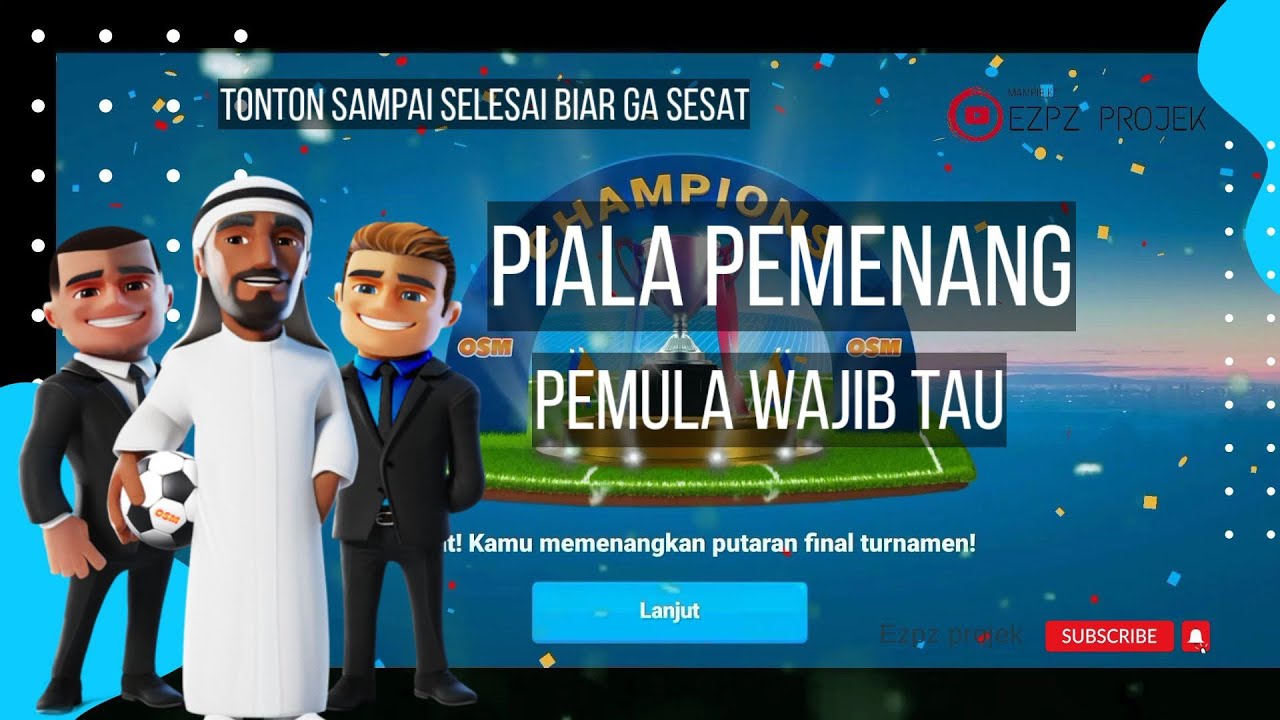 PIALA PEMENANG OSM 2022 (ONLINE SOCCER MANAGER)